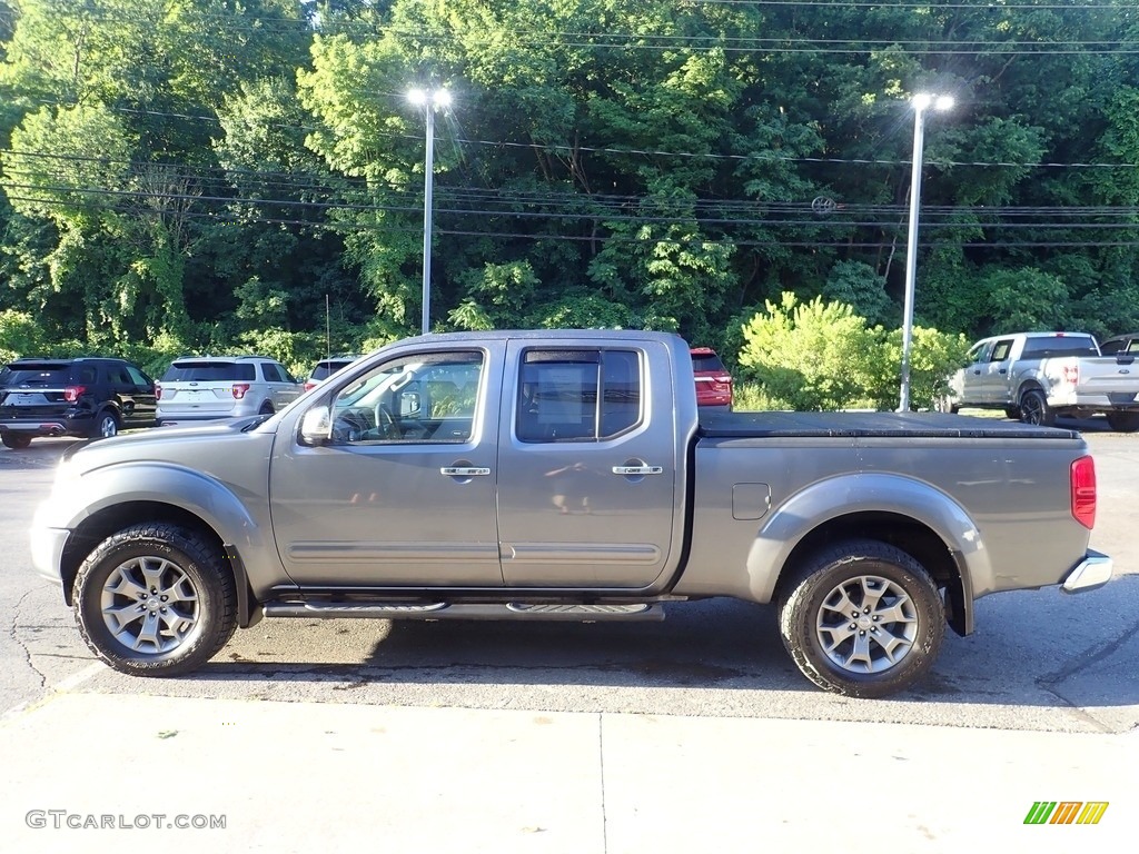 Gun Metallic 2016 Nissan Frontier SL Crew Cab 4x4 Exterior Photo #144445697