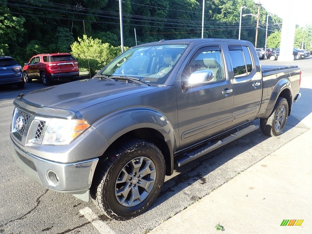 Gun Metallic 2016 Nissan Frontier SL Crew Cab 4x4 Exterior Photo #144445718