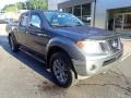 Gun Metallic 2016 Nissan Frontier SL Crew Cab 4x4 Exterior