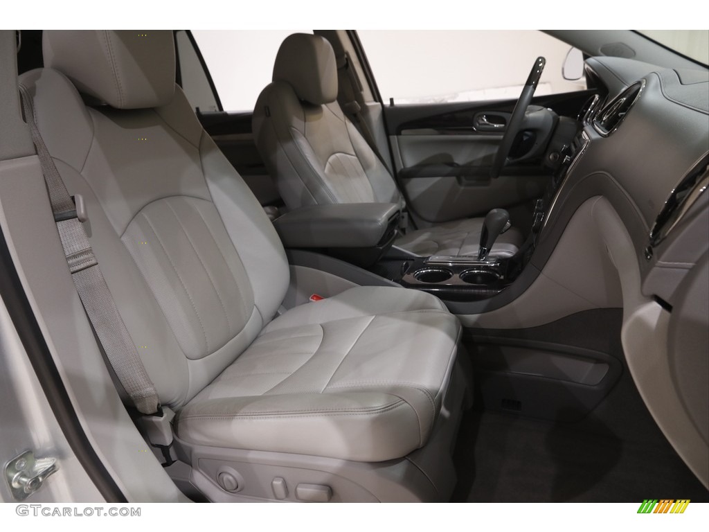 2017 Enclave Leather AWD - Quicksilver Metallic / Light Titanium photo #16