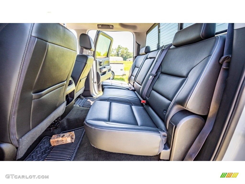 2016 Chevrolet Silverado 3500HD LTZ Crew Cab 4x4 Rear Seat Photo #144446513