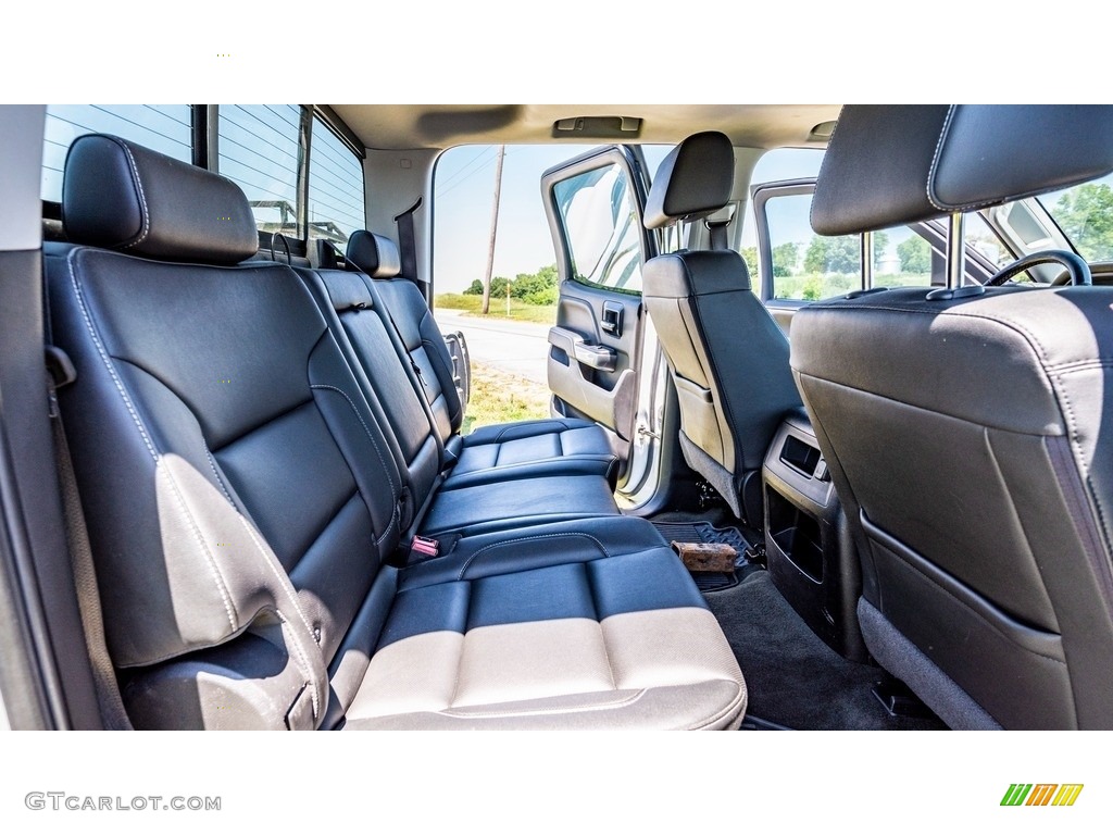 2016 Chevrolet Silverado 3500HD LTZ Crew Cab 4x4 Rear Seat Photo #144446543