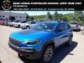 Hydro Blue Pearl - Cherokee Trailhawk 4x4 Photo No. 1