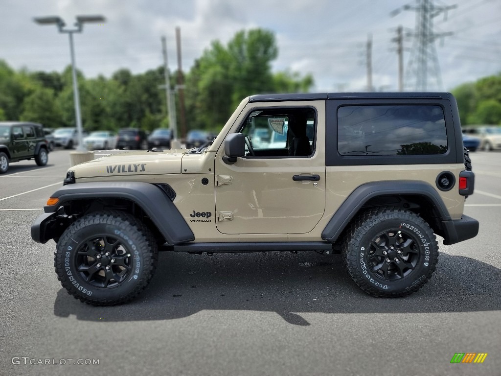 Limited Edition Gobi 2022 Jeep Wrangler Willys 4x4 Exterior Photo #144446753