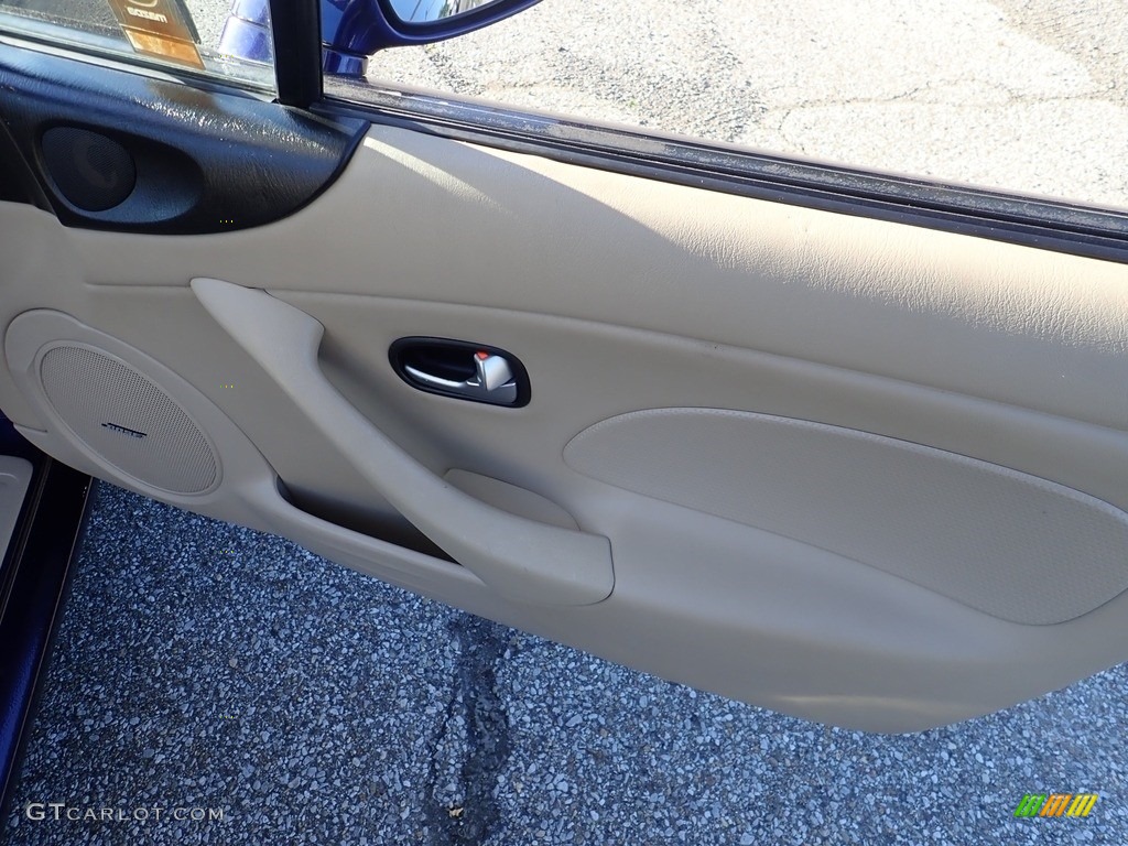 2004 MX-5 Miata LS Roadster - Strato Blue Mica / Parchment photo #12