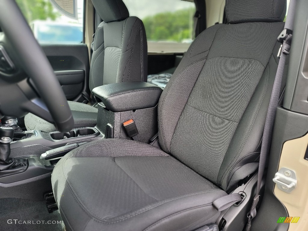 Black Interior 2022 Jeep Wrangler Willys 4x4 Photo #144446846