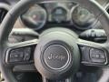 Black 2022 Jeep Wrangler Willys 4x4 Steering Wheel