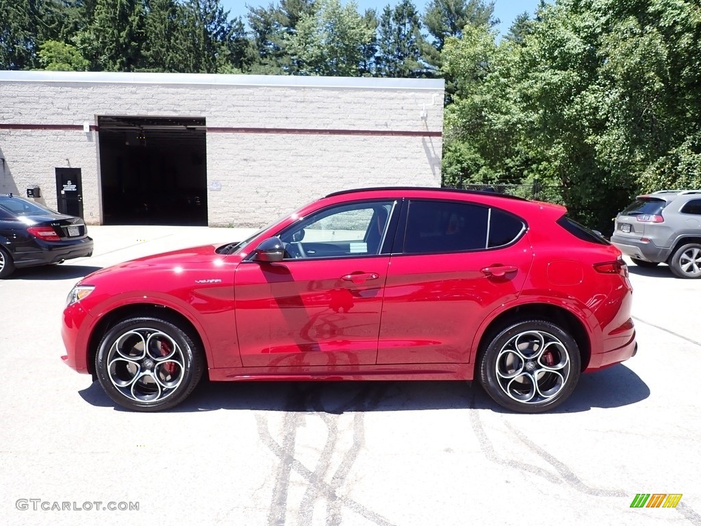 Alfa Rosso (Red) 2022 Alfa Romeo Stelvio Veloce AWD Exterior Photo #144447869