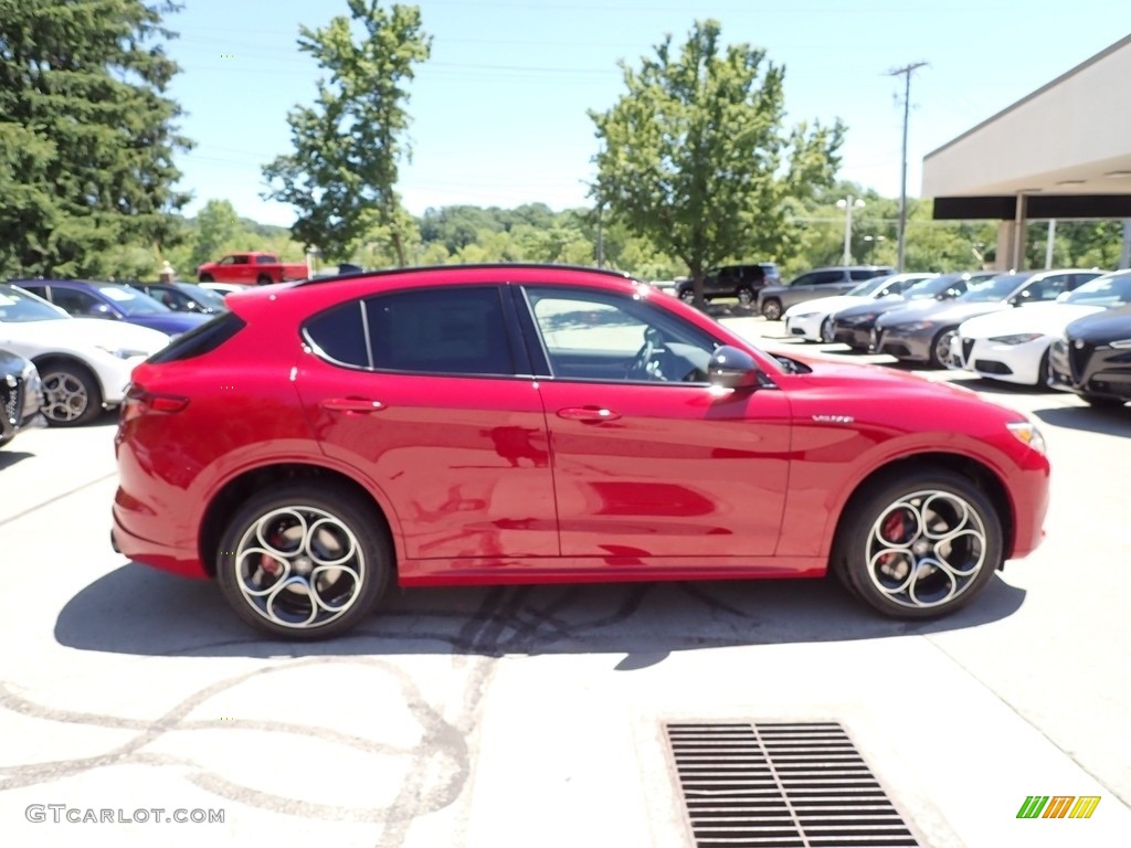 Alfa Rosso (Red) 2022 Alfa Romeo Stelvio Veloce AWD Exterior Photo #144447923