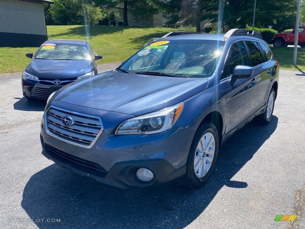 2017 Outback 2.5i Premium - Lapis Blue Pearl / Slate Black photo #2