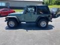 2000 Forest Green Pearl Jeep Wrangler Sport 4x4 #144442395