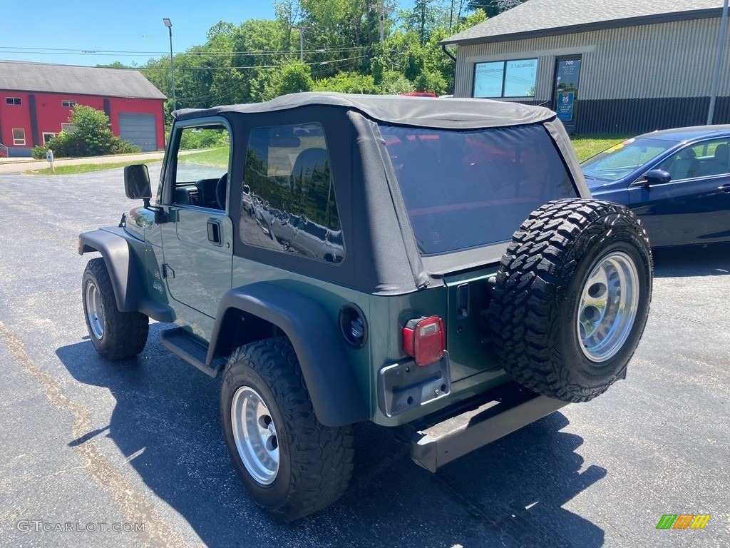 2000 Wrangler Sport 4x4 - Forest Green Pearl / Agate photo #3
