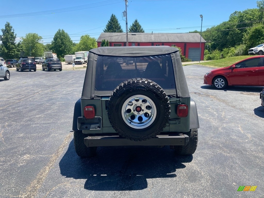 2000 Wrangler Sport 4x4 - Forest Green Pearl / Agate photo #4