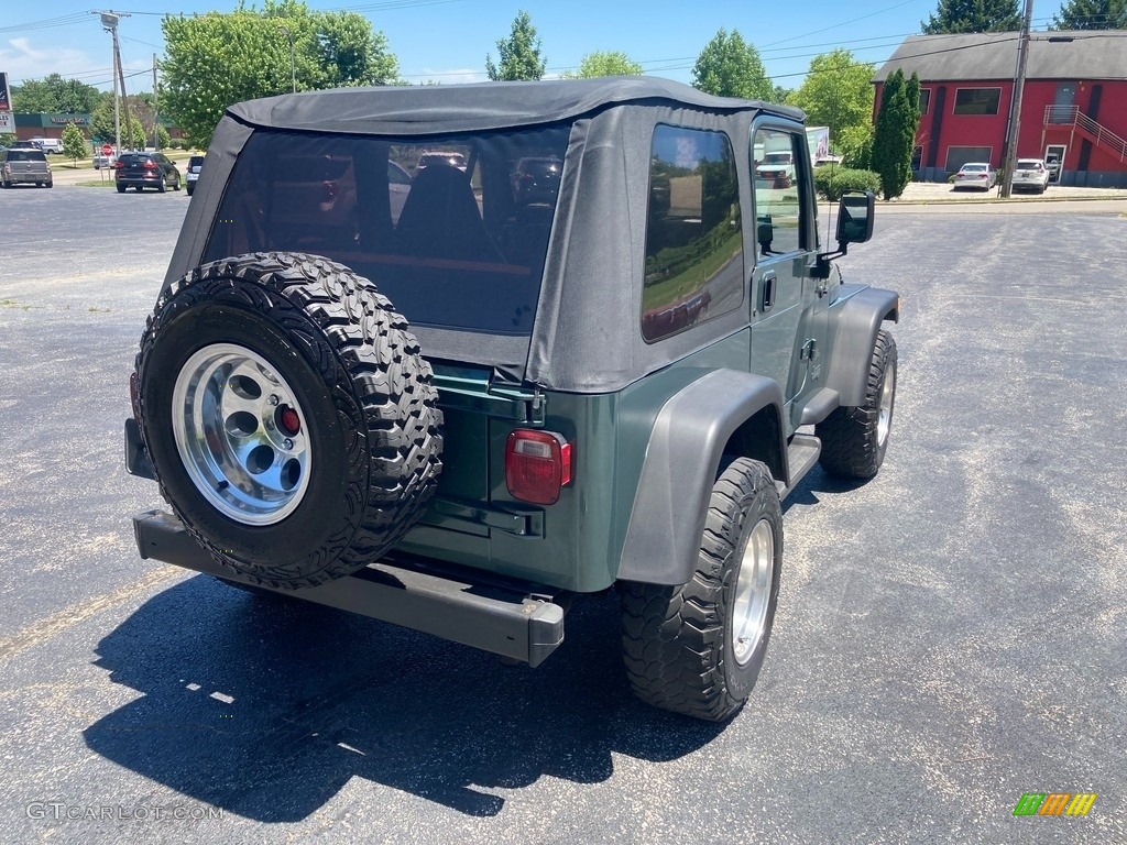 2000 Wrangler Sport 4x4 - Forest Green Pearl / Agate photo #5