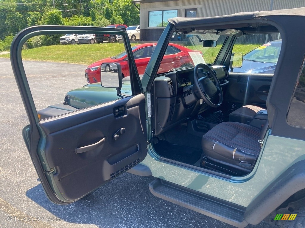 2000 Wrangler Sport 4x4 - Forest Green Pearl / Agate photo #9