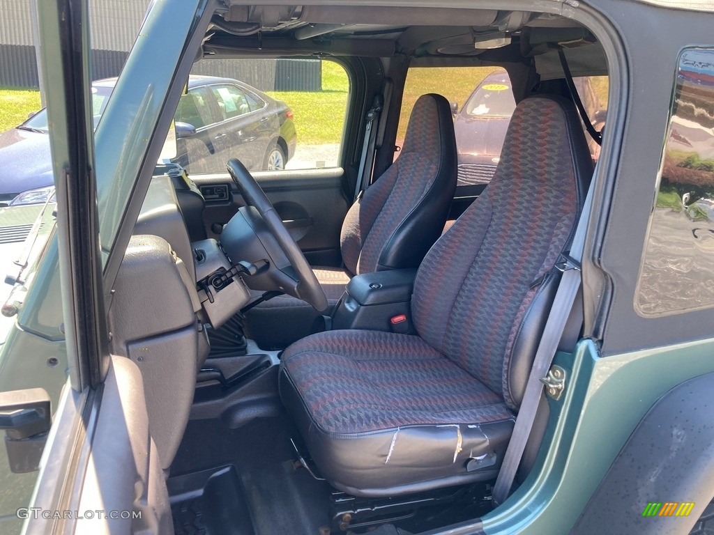 2000 Wrangler Sport 4x4 - Forest Green Pearl / Agate photo #11