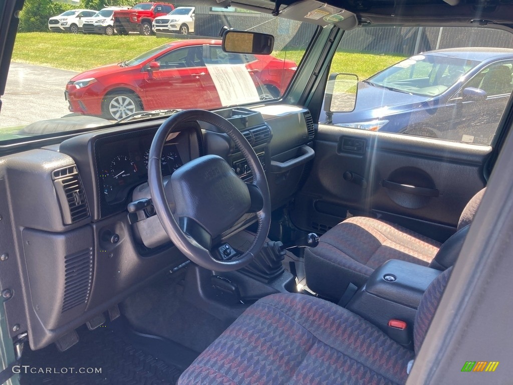 2000 Wrangler Sport 4x4 - Forest Green Pearl / Agate photo #12