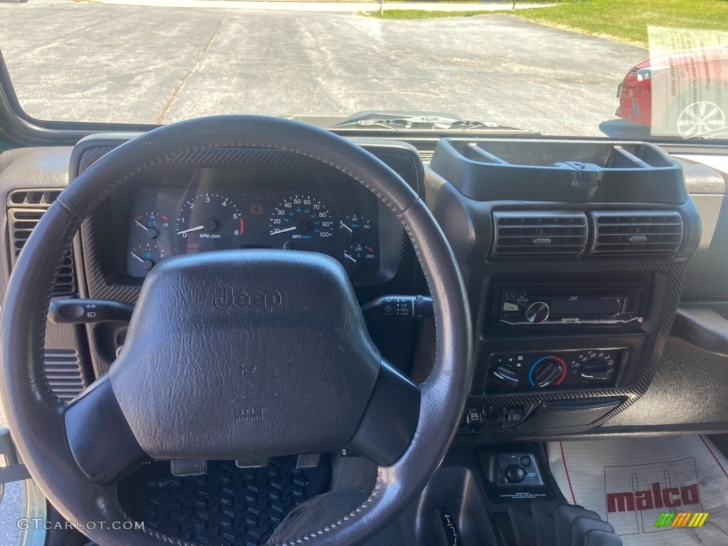 2000 Wrangler Sport 4x4 - Forest Green Pearl / Agate photo #13