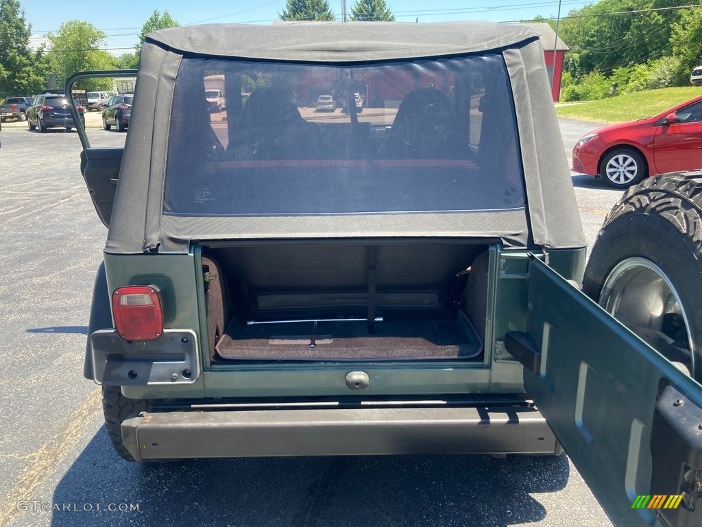 2000 Wrangler Sport 4x4 - Forest Green Pearl / Agate photo #27