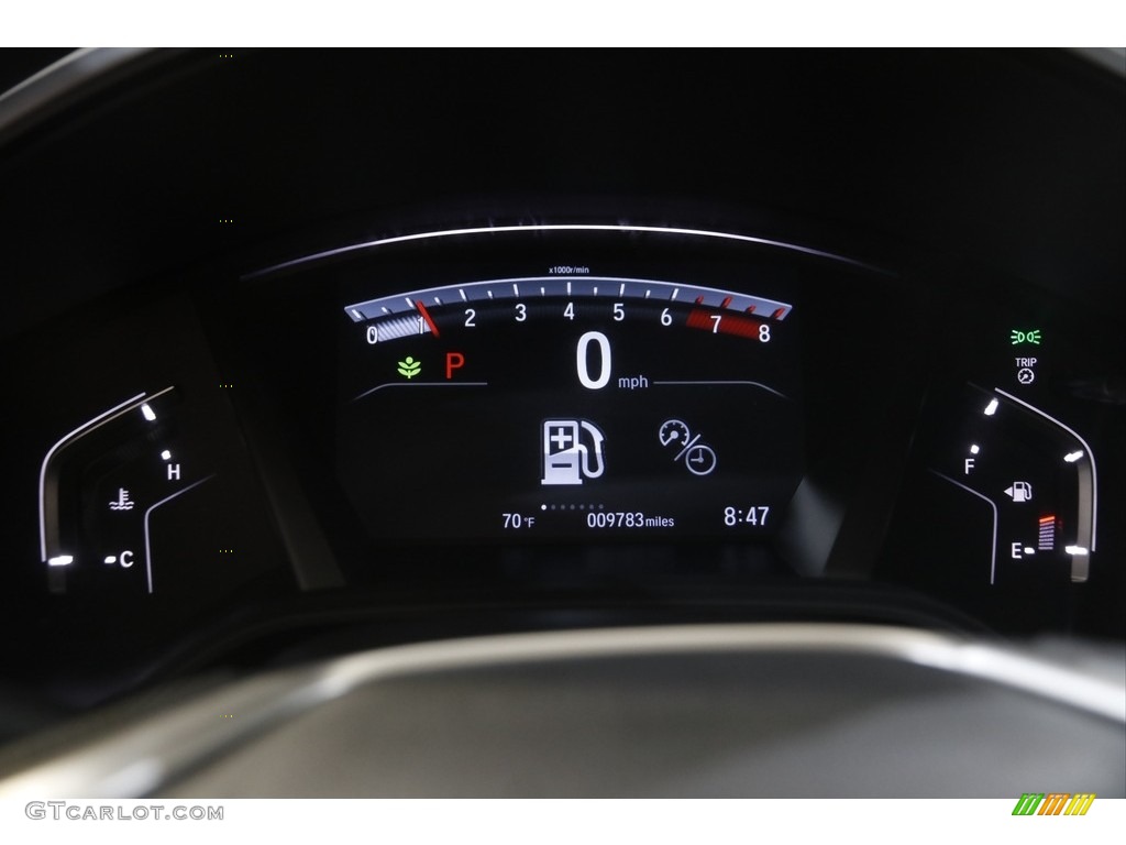 2021 CR-V LX AWD - Crystal Black Pearl / Black photo #8