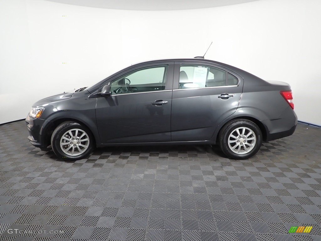 2020 Sonic LT Sedan - Nightfall Gray Metallic / Dark Pewter/Dark Titanium photo #7