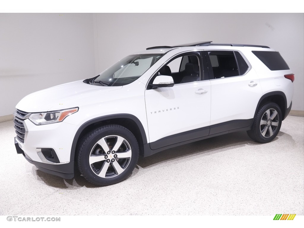 2019 Traverse LT AWD - Summit White / Jet Black photo #3