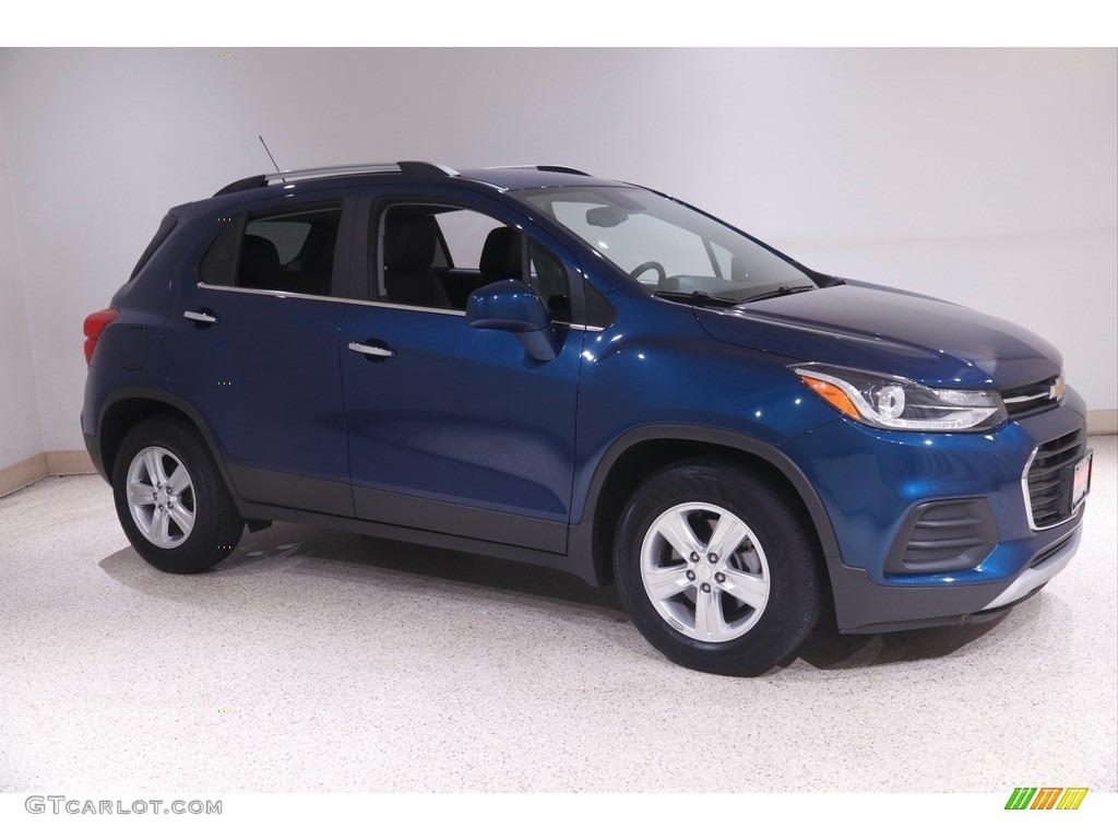 Pacific Blue Metallic 2019 Chevrolet Trax LT Exterior Photo #144450101