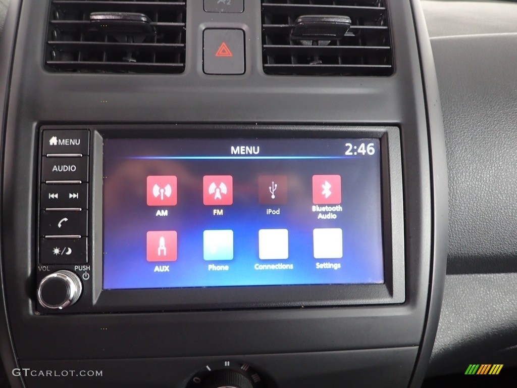 2019 Versa S Plus - Brilliant Silver Metallic / Charcoal photo #2