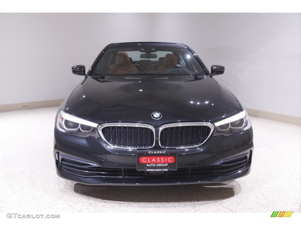 2019 5 Series 530i xDrive Sedan - Black Sapphire Metallic / Cognac photo #2