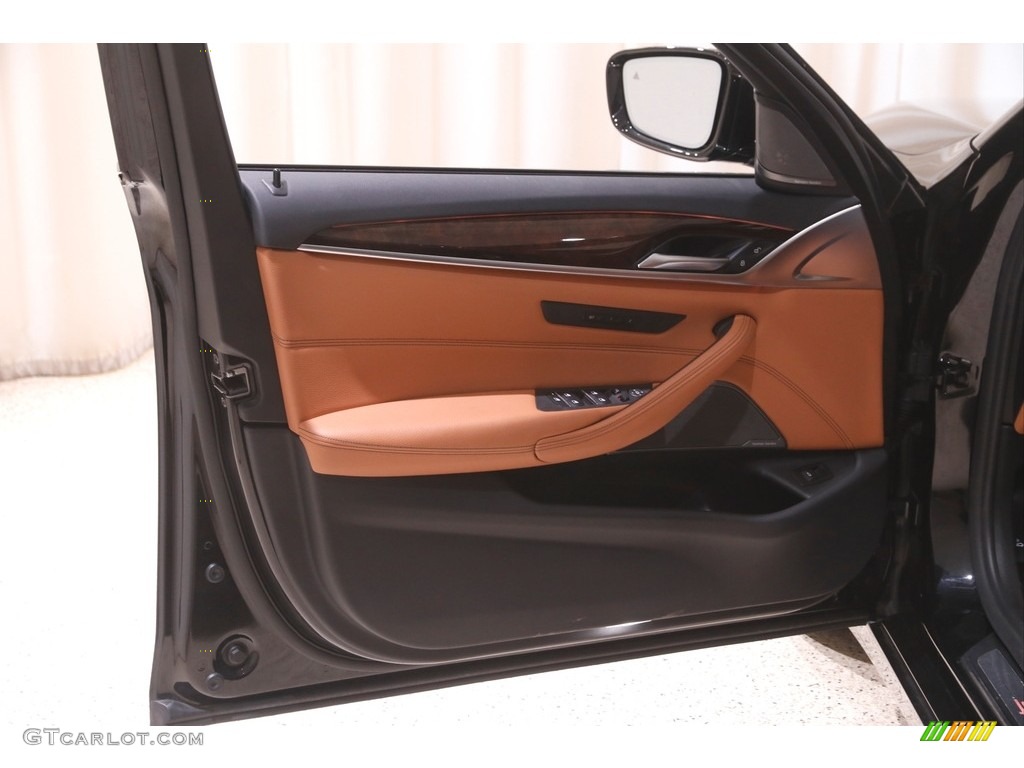 2019 5 Series 530i xDrive Sedan - Black Sapphire Metallic / Cognac photo #4