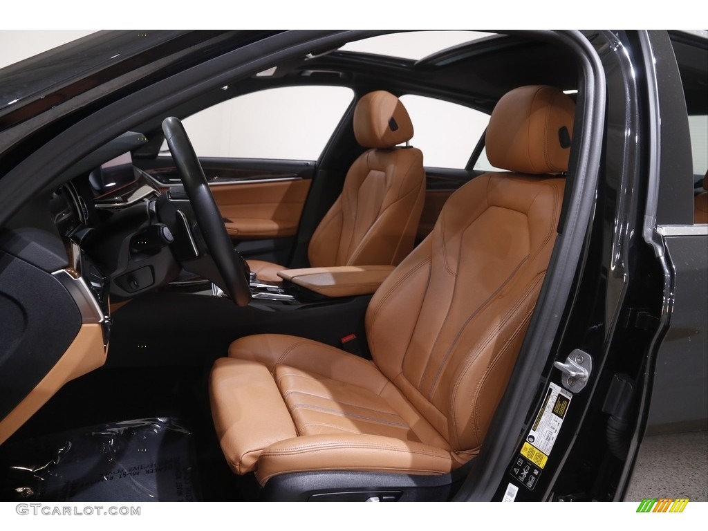 2019 5 Series 530i xDrive Sedan - Black Sapphire Metallic / Cognac photo #5