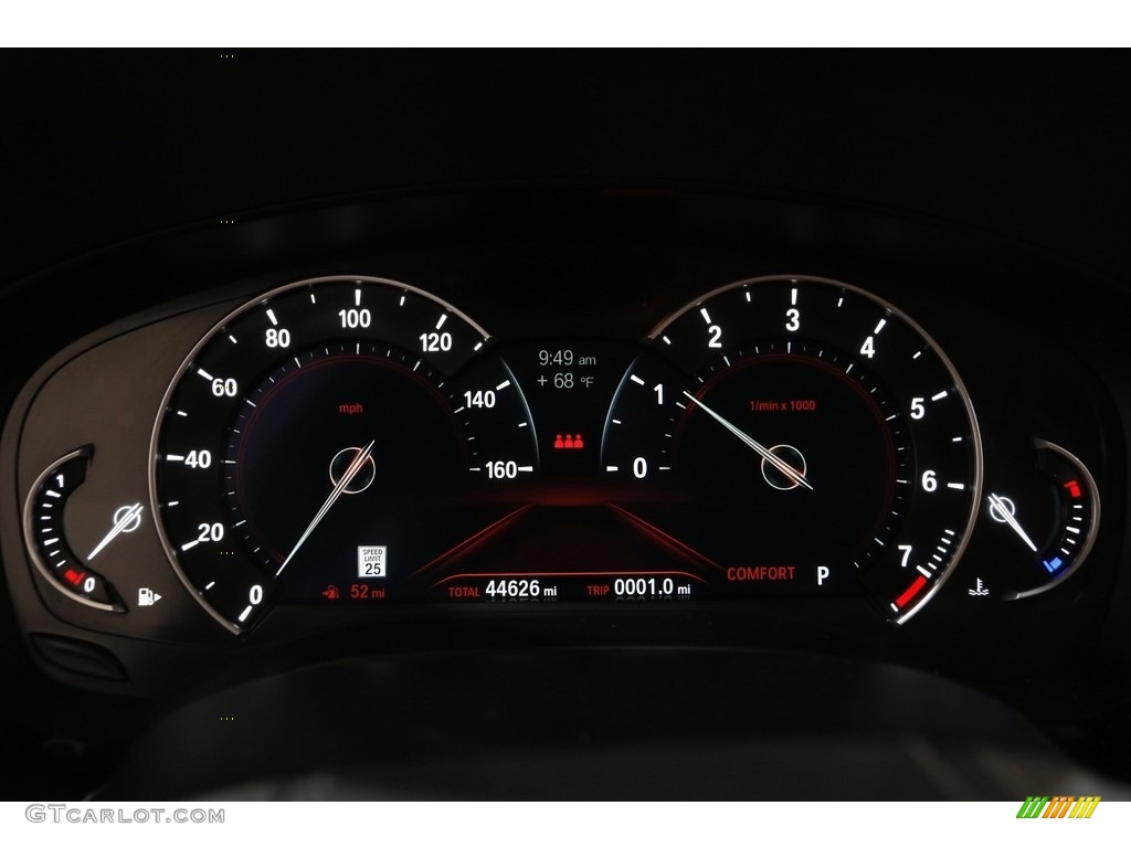2019 5 Series 530i xDrive Sedan - Black Sapphire Metallic / Cognac photo #8