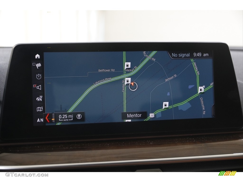 2019 5 Series 530i xDrive Sedan - Black Sapphire Metallic / Cognac photo #10
