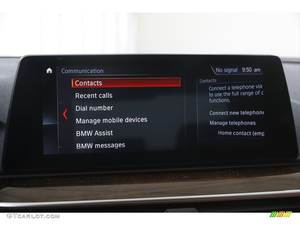 2019 5 Series 530i xDrive Sedan - Black Sapphire Metallic / Cognac photo #12