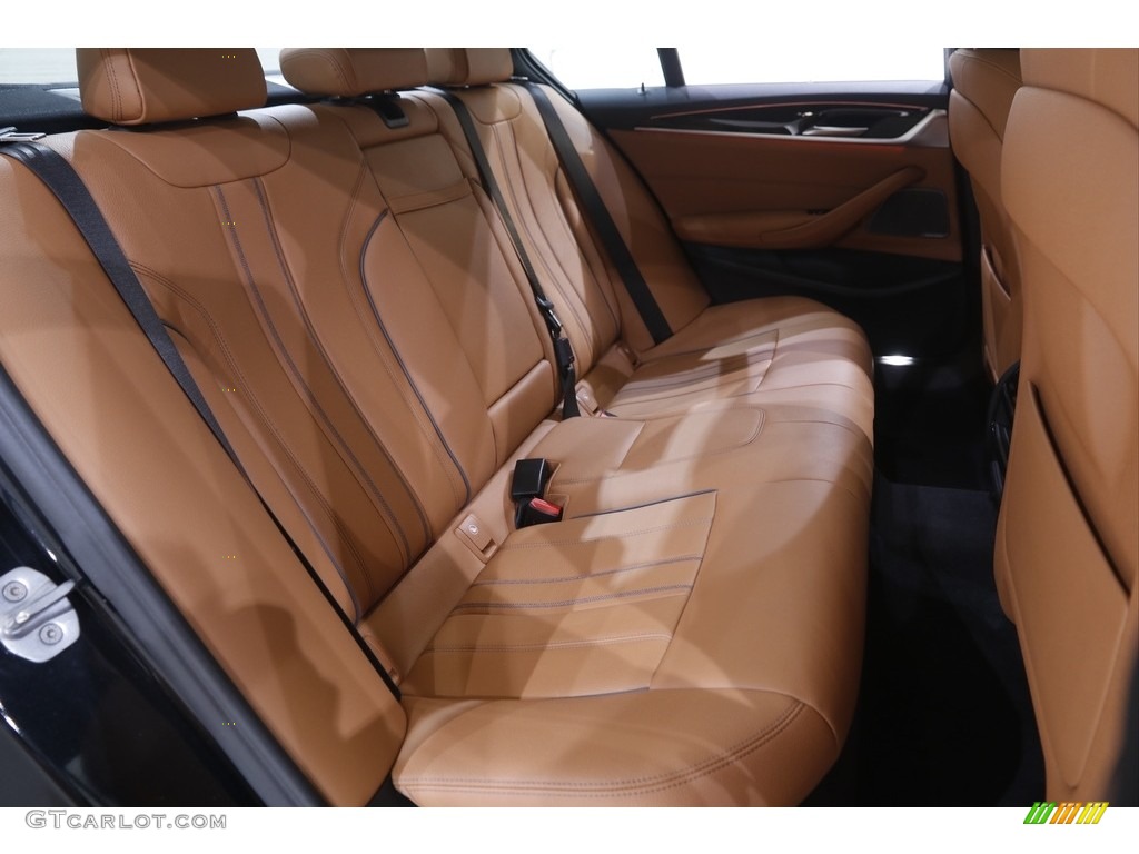 2019 5 Series 530i xDrive Sedan - Black Sapphire Metallic / Cognac photo #19