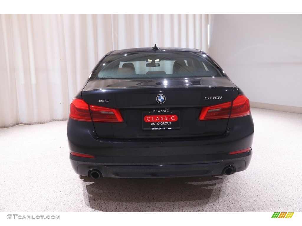 2019 5 Series 530i xDrive Sedan - Black Sapphire Metallic / Cognac photo #21