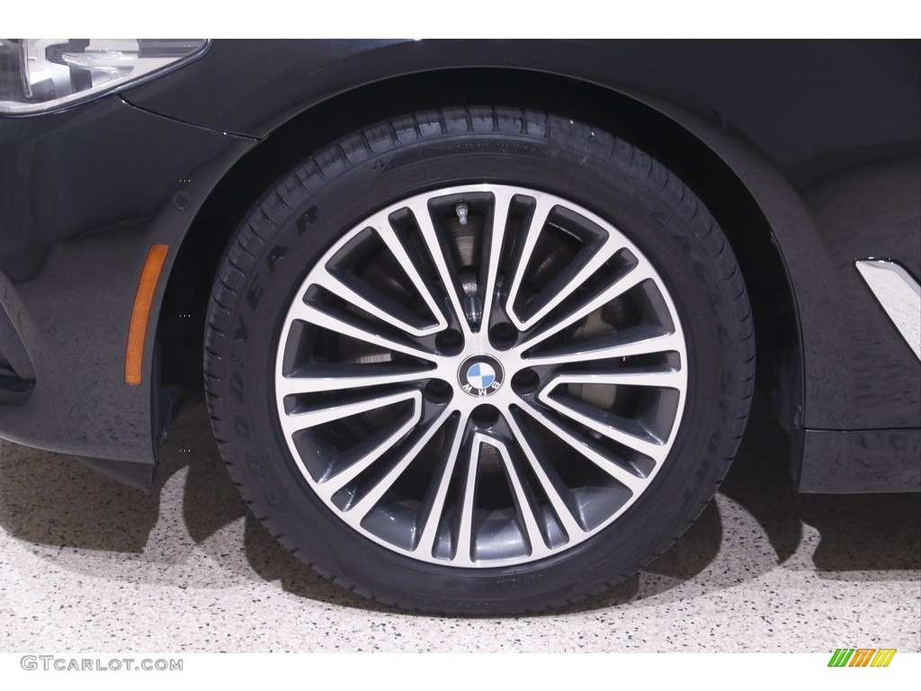 2019 5 Series 530i xDrive Sedan - Black Sapphire Metallic / Cognac photo #23