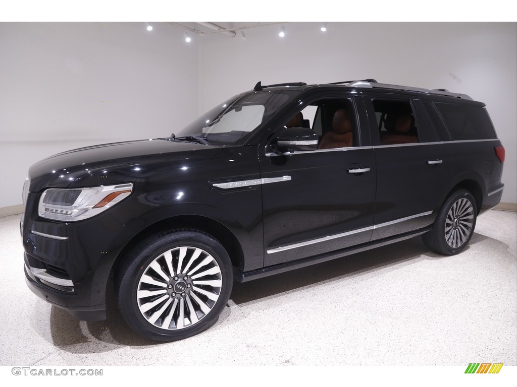 Black Velvet 2018 Lincoln Navigator Reserve L 4x4 Exterior Photo #144451708