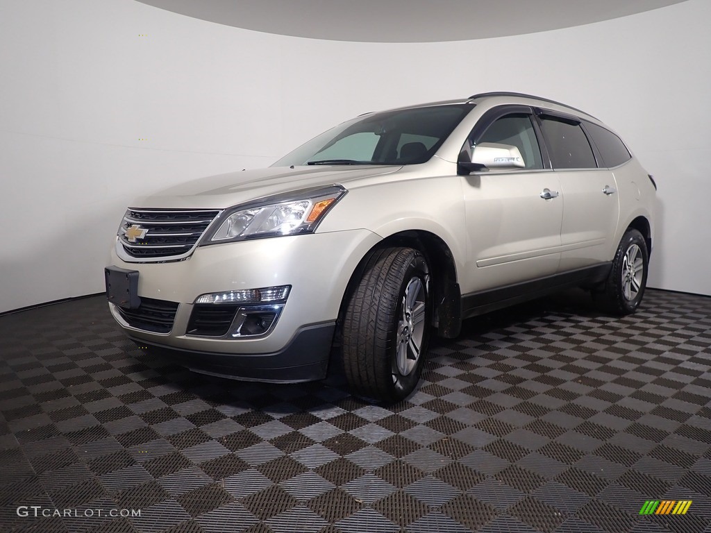 2015 Traverse LT AWD - Champagne Silver Metallic / Ebony photo #8
