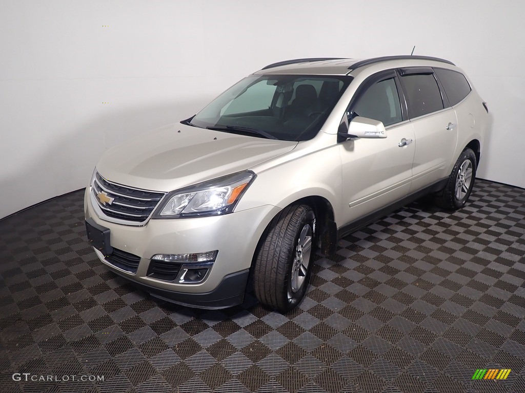 2015 Traverse LT AWD - Champagne Silver Metallic / Ebony photo #9