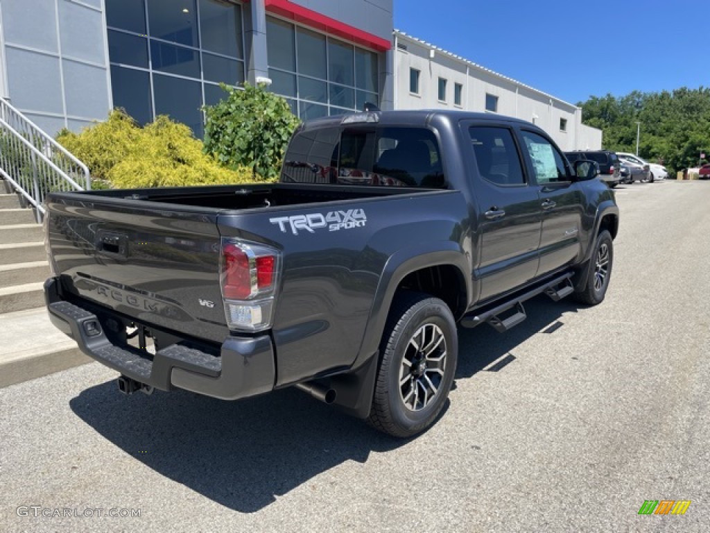 2022 Tacoma TRD Sport Double Cab 4x4 - Lunar Rock / Cement/Black photo #9