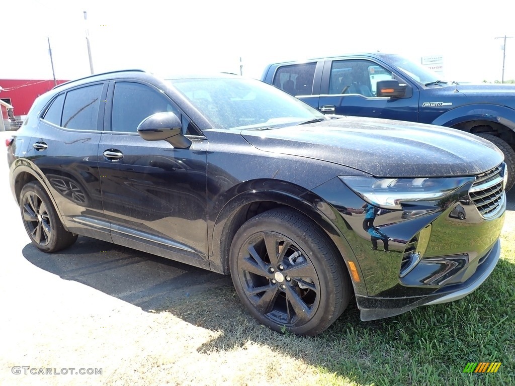 2021 Envision Preferred AWD - Ebony Twilight Metallic / Ebony w/Ebony Accents photo #4