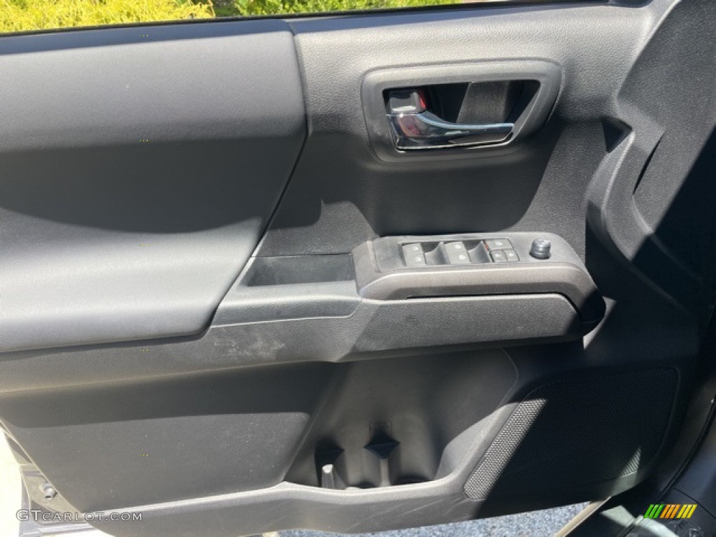 2022 Tacoma TRD Sport Double Cab 4x4 - Lunar Rock / Cement/Black photo #19