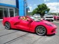 Torch Red 2023 Chevrolet Corvette Stingray Convertible Exterior