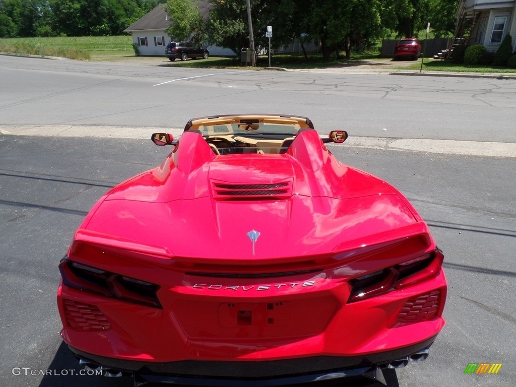 2023 Corvette Stingray Convertible - Torch Red / Natural photo #9