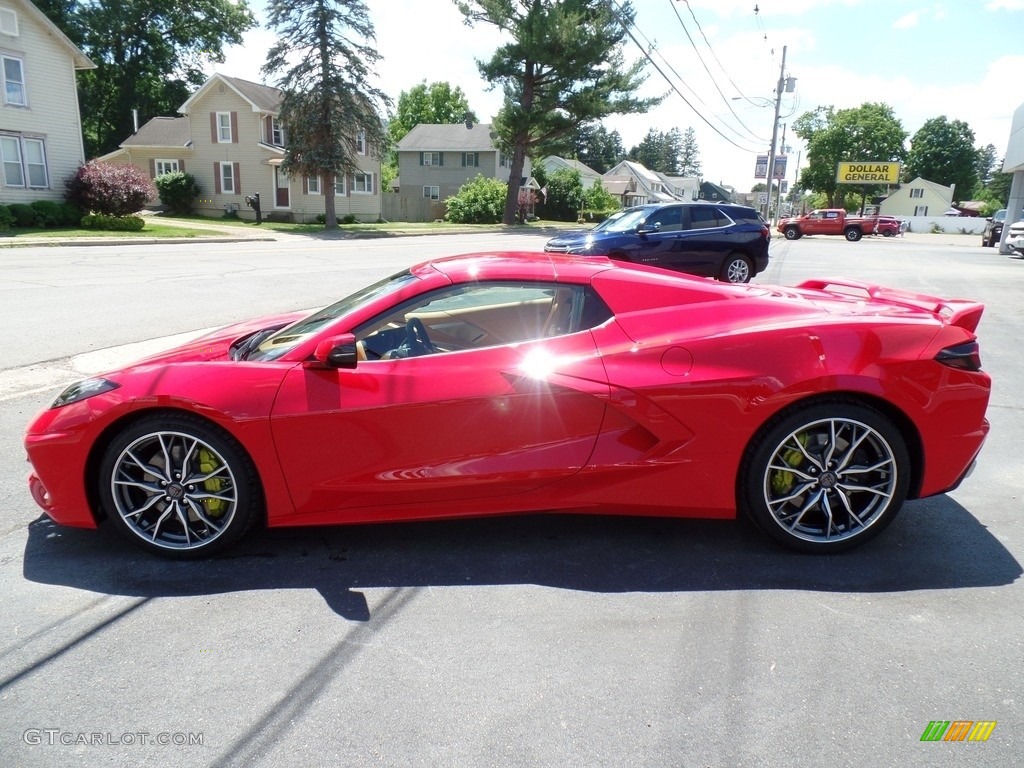 Torch Red 2023 Chevrolet Corvette Stingray Convertible Exterior Photo #144453031