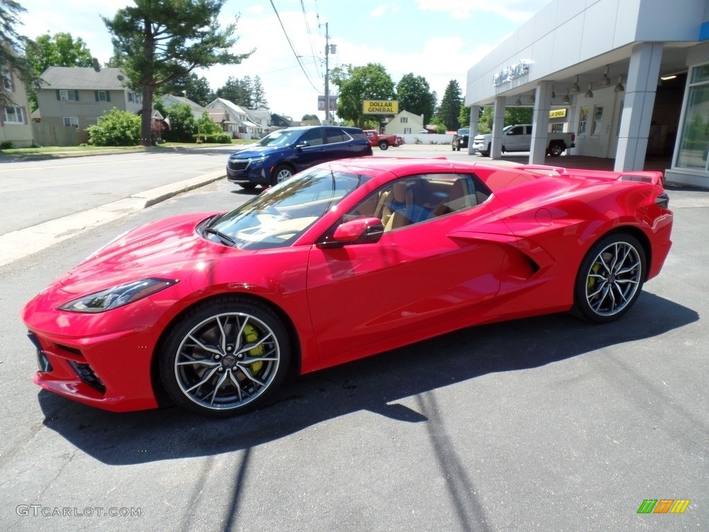 Torch Red 2023 Chevrolet Corvette Stingray Convertible Exterior Photo #144453058