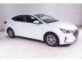 Quartz White Pearl 2020 Hyundai Elantra ECO Exterior