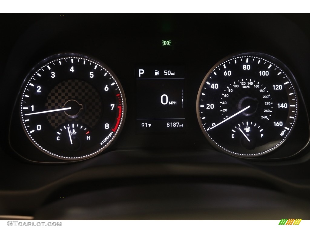 2020 Hyundai Elantra ECO Gauges Photos