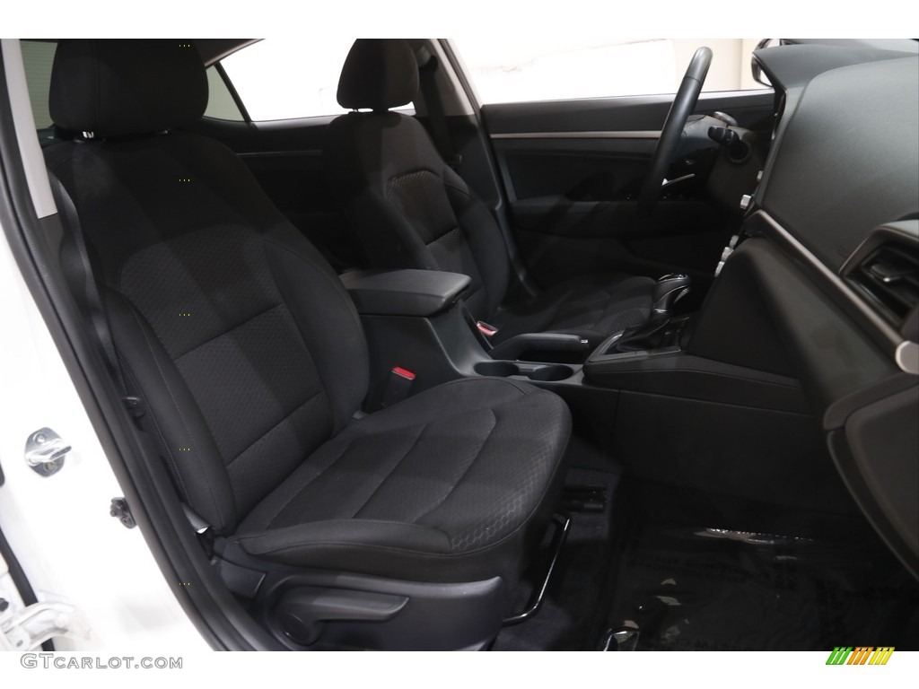 Black Interior 2020 Hyundai Elantra ECO Photo #144453451